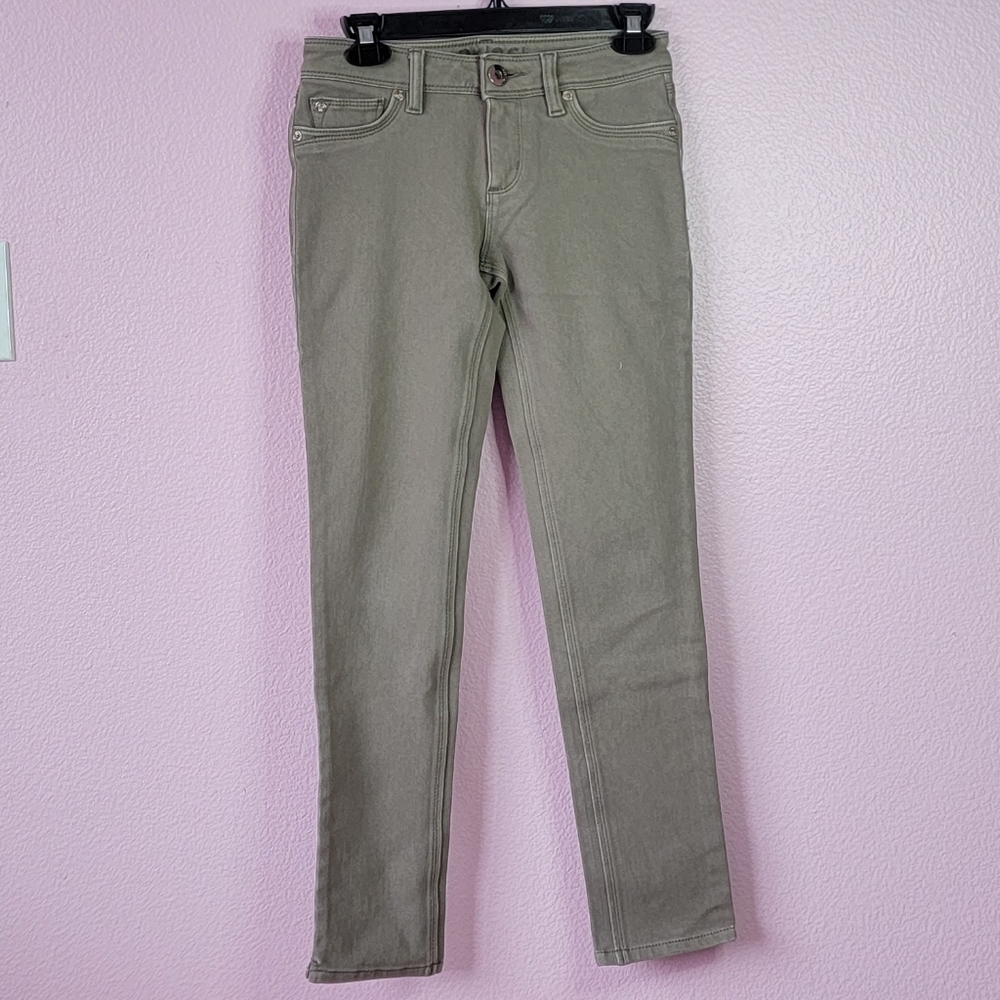 DL1961 Angel Mid-Rise Skinny Ankle Kahlua Jeans/ 25.